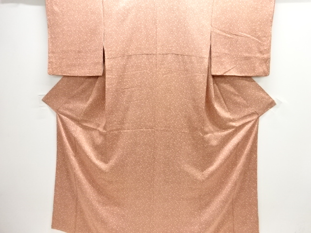 花模様小紋着物